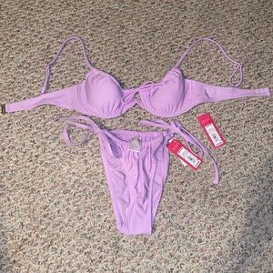 NWT lavender Target bikini
